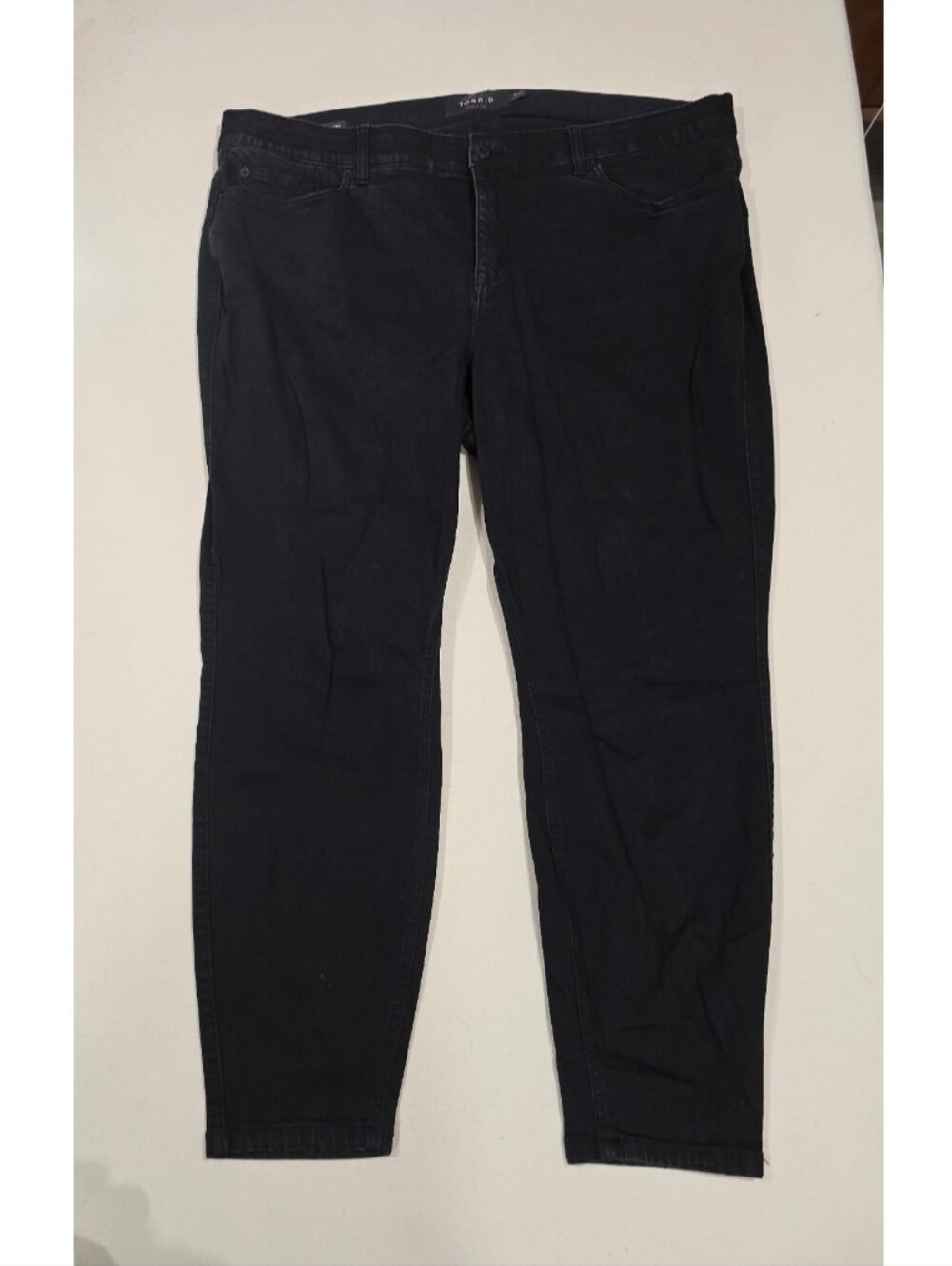 Used Plus Size 24 (3X) Black Torrid Bombshell Skinny Jeans